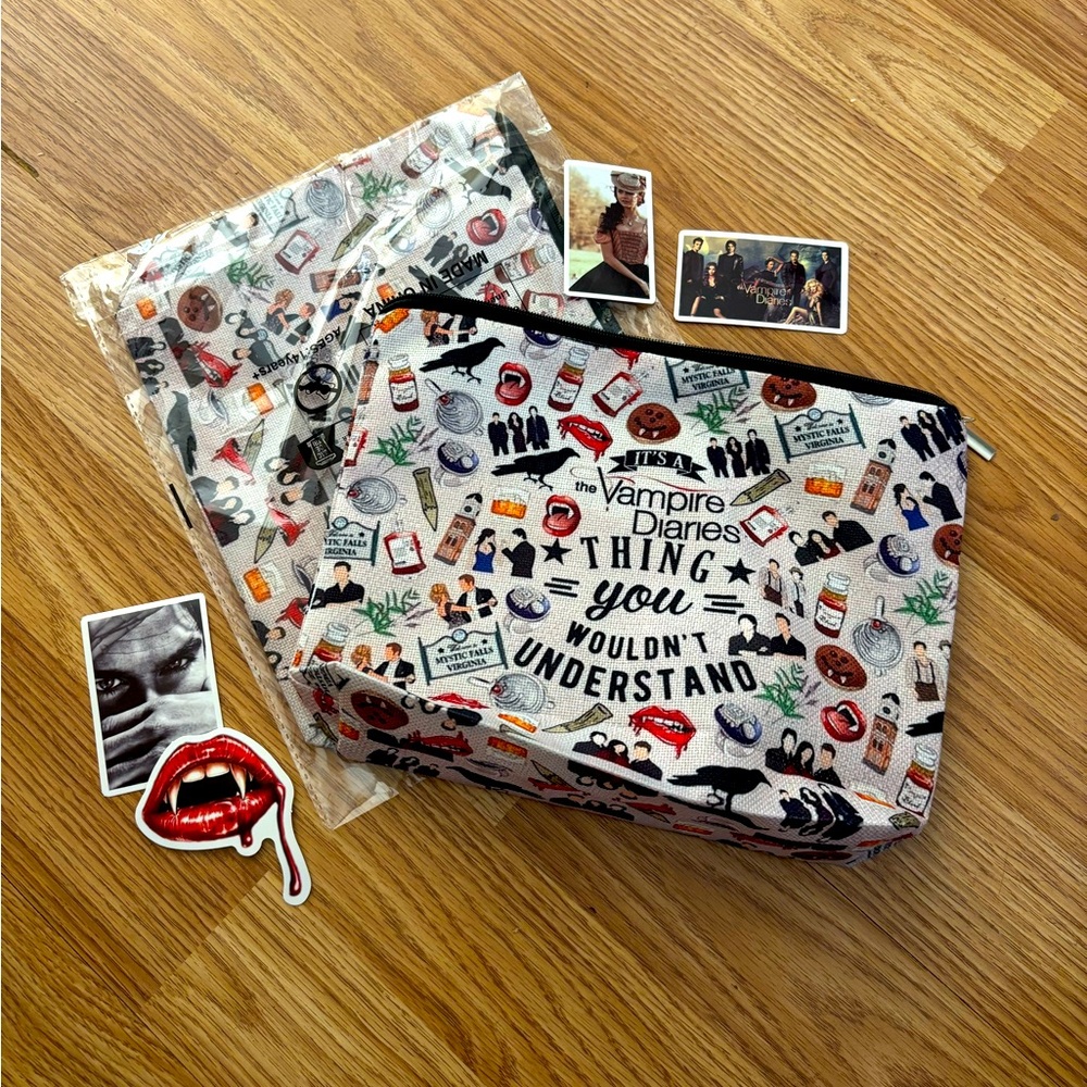 Vamp Diaries thing You wouldn’t understood bag make up handbag passport fun